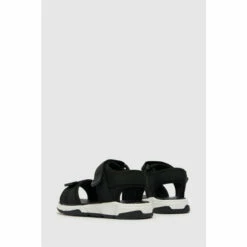 Schuh Black Lean Sporty Velcro Sandals -Schuh Shop unnamed file 1004