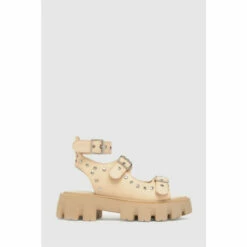 Schuh Taren Natural Chunky Hardware Sandals