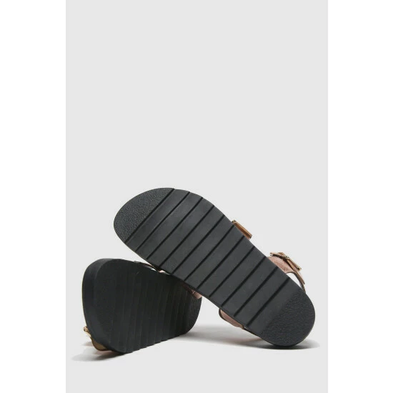 unnamed-file-1103.jpg Schuh Bronze Chaser Croc Effect Leather Chunky Buckle Sandals -Schuh Shop unnamed file 1103