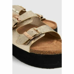 Schuh Gold Tillie Double Height Footbed Sandals -Schuh Shop unnamed file 1138