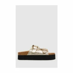 Schuh Gold Tillie Double Height Footbed Sandals -Schuh Shop unnamed file 1139