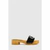 Schuh Black Vanessa Suede Clogs -Schuh Shop unnamed file 1140