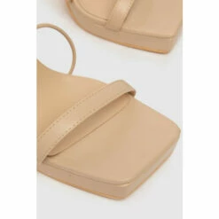 Schuh Natural Strappy Platform Heels -Schuh Shop unnamed file 1163