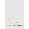 Schuh White Sapphire Croc Strappy Sandals