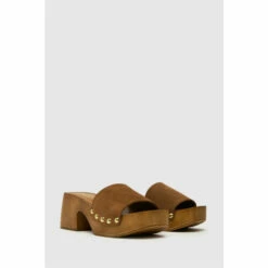 Schuh Natural Tanika Suede Clogs -Schuh Shop unnamed file 1210