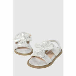 Schuh Silver Treasure Bow Sandals -Schuh Shop unnamed file 1215