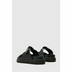 Schuh Tess Black Studded Footbed Sandals -Schuh Shop unnamed file 1231