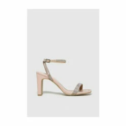 Schuh Natural Saffron Embellished Block Heel Sandals -Schuh Shop unnamed file 1251