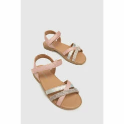 Schuh Pink Tail Strappy Sandals -Schuh Shop unnamed file 1254
