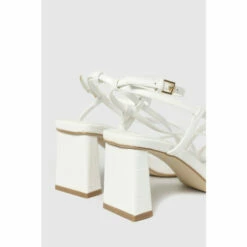 Schuh Storm Croc White Strappy Sandals -Schuh Shop unnamed file 1260