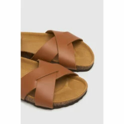 Schuh Tokyo Brown Footbed Sandals -Schuh Shop unnamed file 1269