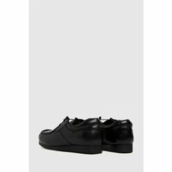 Schuh Black Reid Leather Moccasin Shoes -Schuh Shop unnamed file 130