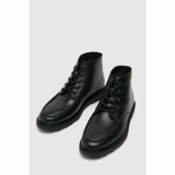 Schuh Diego Black Leather Boots -Schuh Shop unnamed file 1314