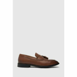 Schuh Raheem Brown Tassel Loafers