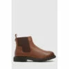 Schuh Brown Carmella Leather Chelsea Boots -Schuh Shop unnamed file 1321