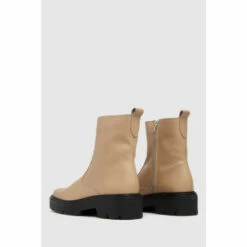 Schuh Natural Alina Leather Sock Boots -Schuh Shop unnamed file 1476