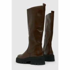 Schuh Brown The Edit Paxton Knee Boots -Schuh Shop unnamed file 1494