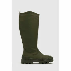 Schuh Green Devon Rubberised Knee Boots