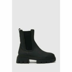 Schuh Amaya Black Chunky Chelsea Boots
