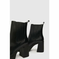 Schuh Bonnie Double Platform Chelsea Black Boots -Schuh Shop unnamed file 1551