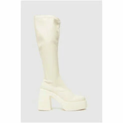 Schuh Natural Delilah Platform Knee Boots 6 Schuh Natural Delilah Platform Knee Boots -Schuh Shop unnamed file 1567