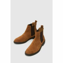 Schuh Dante Natural Suede Chelsea Boots -Schuh Shop unnamed file 1585