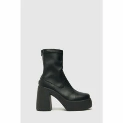 Schuh Abel Chunky Black Platform Boots