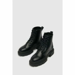 Schuh Asher Black Lace Boots -Schuh Shop unnamed file 1630