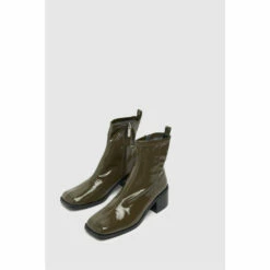 Schuh Green Blake Stretch Square Toe Boots -Schuh Shop unnamed file 1640