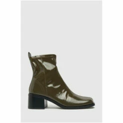 Schuh Green Blake Stretch Square Toe Boots -Schuh Shop unnamed file 1642