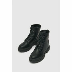 Schuh Ashton Chunky Lace Up Black Boots -Schuh Shop unnamed file 1646