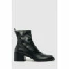 Schuh Blake Stretch Square Toe Black Boots -Schuh Shop unnamed file 1648