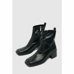 Schuh Blake Stretch Square Toe Black Boots 4 Schuh Blake Stretch Square Toe Black Boots -Schuh Shop unnamed file 1650