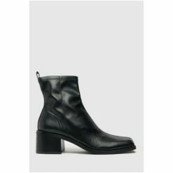 Schuh Blake Stretch Square Toe Black Boots 6 Schuh Blake Stretch Square Toe Black Boots -Schuh Shop unnamed file 1652