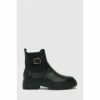 Schuh Ava Chunky Buckle Black Boots -Schuh Shop unnamed file 1658