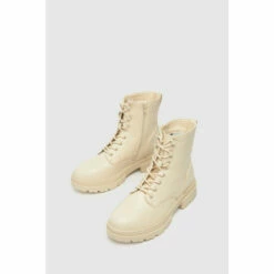 Schuh Cream Ashton Chunky Lace Up Boots -Schuh Shop unnamed file 1672