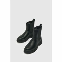 Schuh Addison Chunky Chelsea Black Boots -Schuh Shop unnamed file 1676