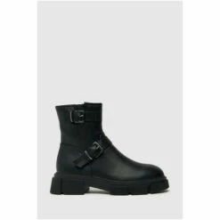 Schuh Celeste Black Biker Boots -Schuh Shop unnamed file 1698