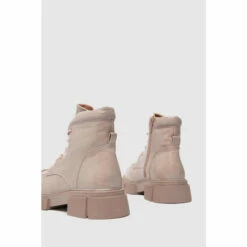 Schuh Pink Captivate Croc Effect Boots -Schuh Shop unnamed file 1712