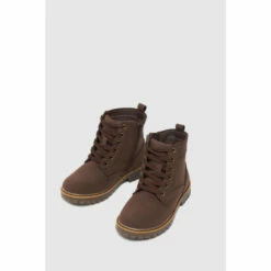 Schuh Dallas Brown Lace Up Boots -Schuh Shop unnamed file 1752