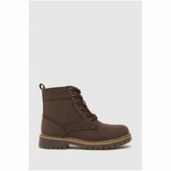 Schuh Dallas Brown Lace Up Boots -Schuh Shop unnamed file 1753