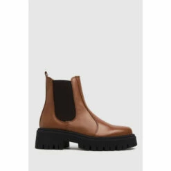 Schuh Avelina Leather Chunky Chelsea Boots