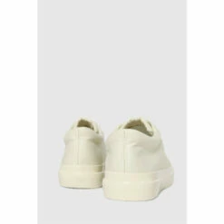 Schuh Beige Maisie Canvas Lace Up Trainers -Schuh Shop unnamed file 1915