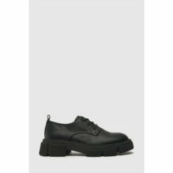 Schuh Lancey Chunky Black Lace-Up