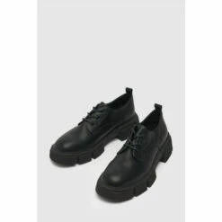 Schuh Lancey Chunky Black Lace-Up -Schuh Shop unnamed file 194