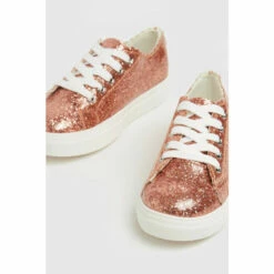 Schuh Pink Majesty Lace-Up Trainers -Schuh Shop unnamed file 1953