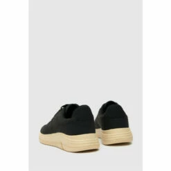 Schuh Wonder Lace Up Black Trainers -Schuh Shop unnamed file 1973