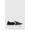 Schuh Black Misty Snake Slip-On Trainers -Schuh Shop unnamed file 1985