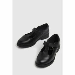 Schuh Black Lively T-Bar Shoes -Schuh Shop unnamed file 199