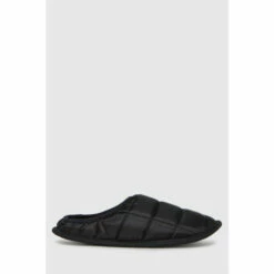 Schuh Black Sutton Padded Mules